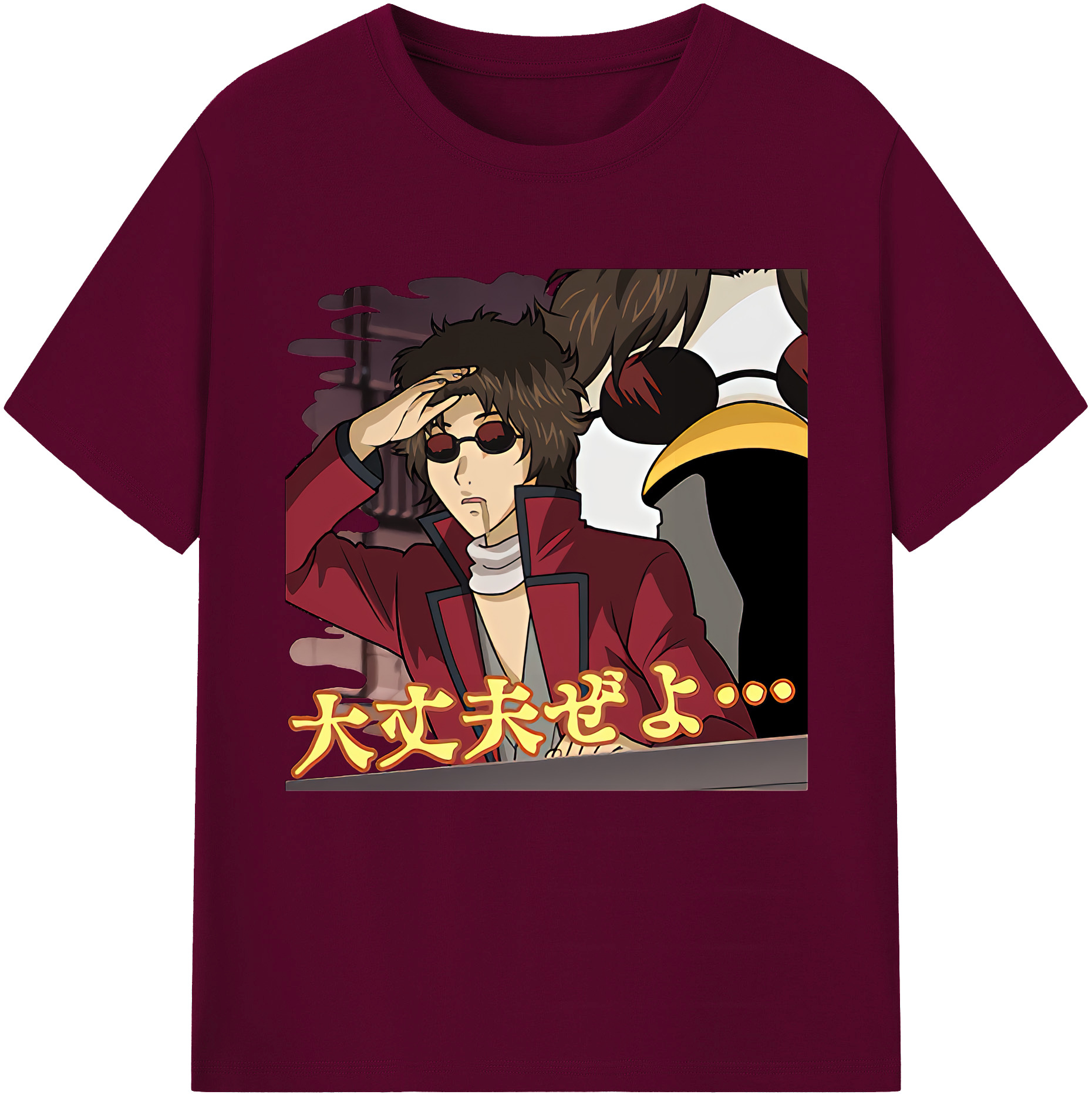 （画像用） ぎんたま 坂田銀時（さかたぎんとき） 神楽 志村新八（しむら しんぱち） GINTAMA Sakata Gintoki Kagura Shimura Shinpachi レディースカジュアルプリントTシャツ（綿100％）